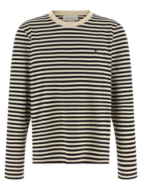 Ami Paris Ami De Coeur Marinière Shirt White