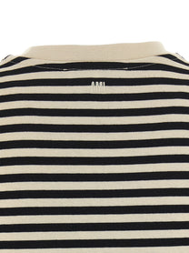 Ami Paris Ami De Coeur Marinière Shirt White