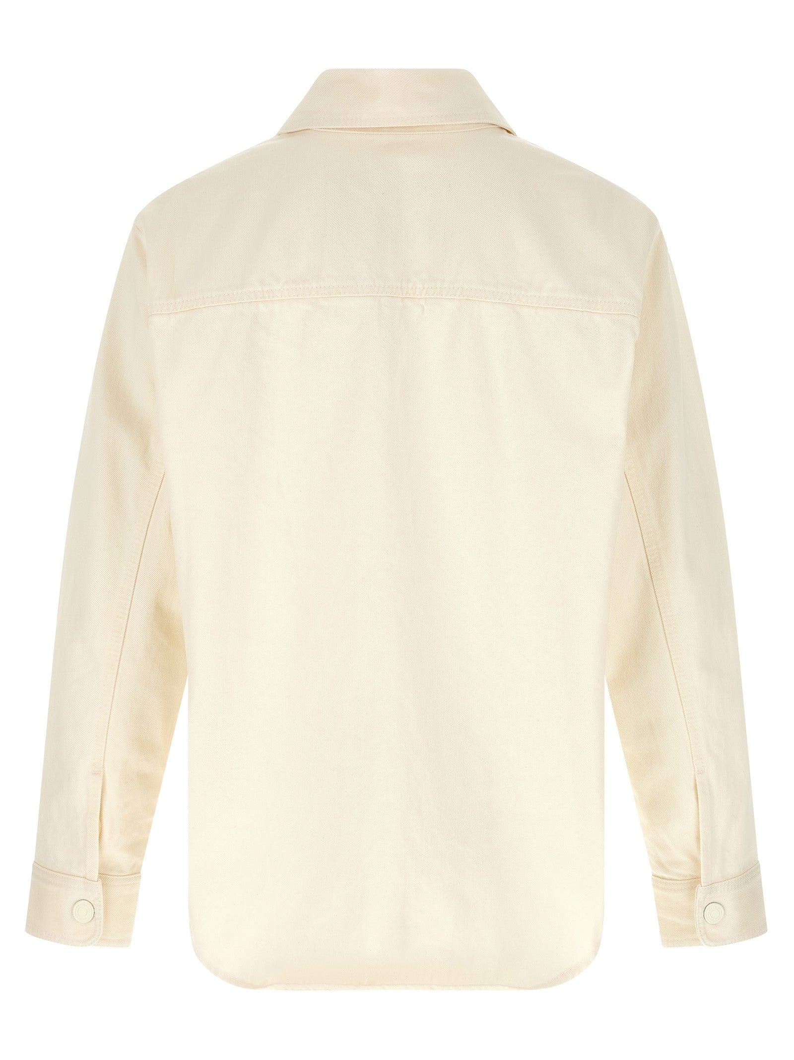 Ami Paris Ami De Coeur Overshirt Beige