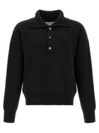 Ami Paris Ami De Cœur Patch Sweater Black