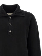 Ami Paris Ami De Cœur Patch Sweater Black, view 3