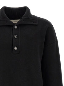 Ami Paris Ami De Cœur Patch Sweater Black