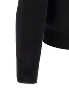 Ami Paris Ami De Cœur Patch Sweater Black, view 4