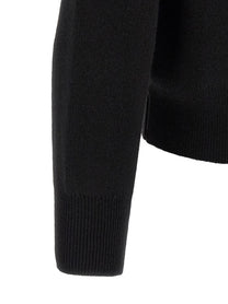 Ami Paris Ami De Cœur Patch Sweater Black