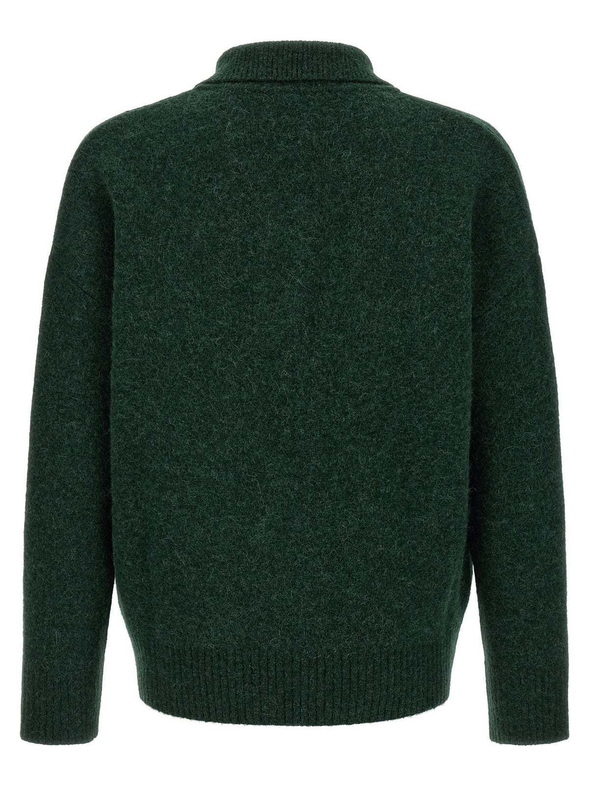 Ami Paris Ami De Coeur Polo Shirt Green