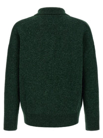 Ami Paris Ami De Coeur Polo Shirt Green