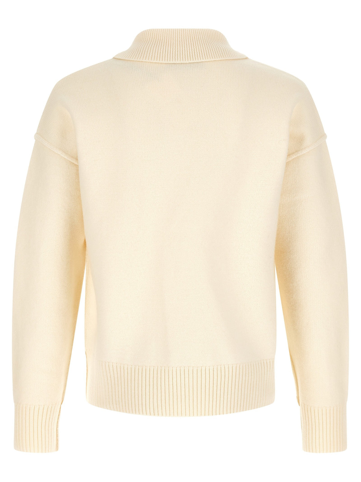Ami Paris Ami De Coeur Polo Shirt White, view 2