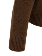 Ami Paris Ami De Coeur Polo Shirt Brown, view 4