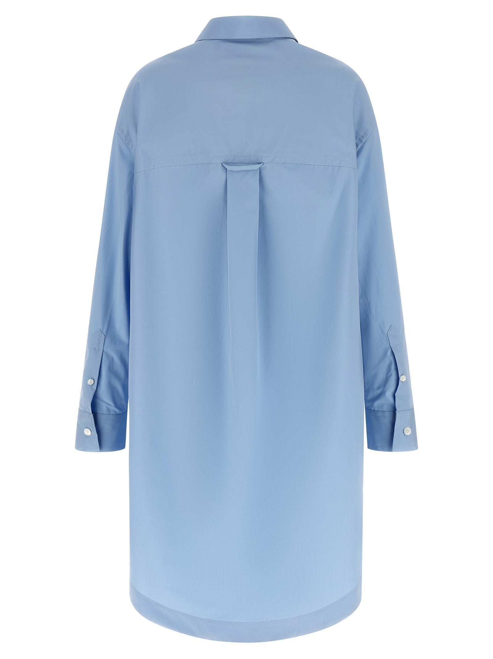 Ami Paris Ami De Coeur Shirt Dress Blue