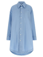 Ami Paris Ami De Coeur Shirt Dress Blue