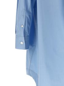 Ami Paris Ami De Coeur Shirt Dress Blue