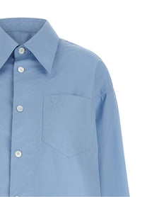 Ami Paris Ami De Coeur Shirt Dress Blue