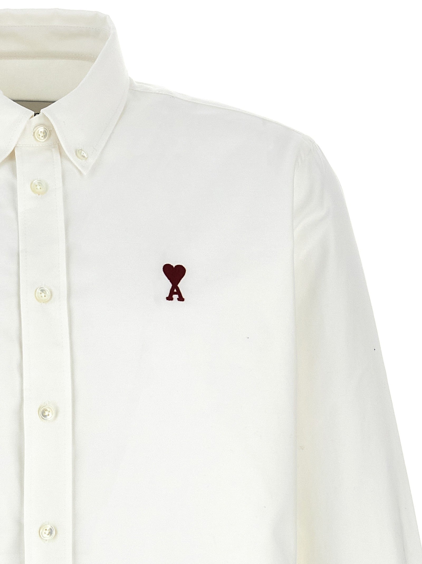 Ami Paris Ami De Coeur Shirt Red
