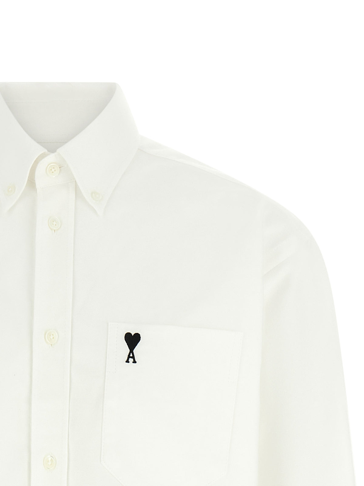 Ami Paris Ami De Coeur Shirt White