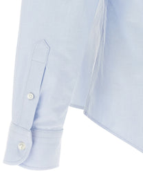 Ami Paris Ami De Coeur Shirt Blue