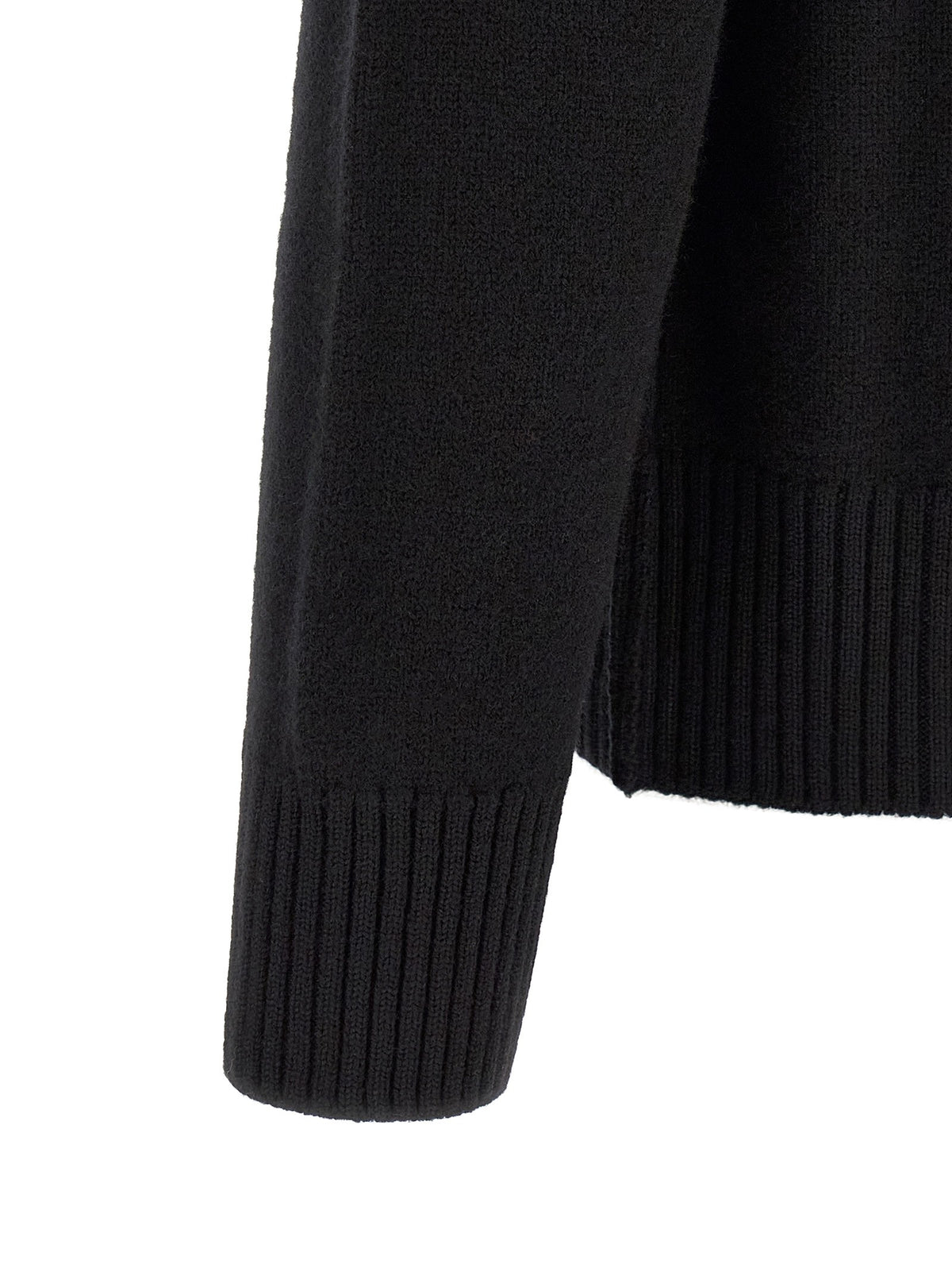 Ami Paris Ami De Coeur Sweater Black