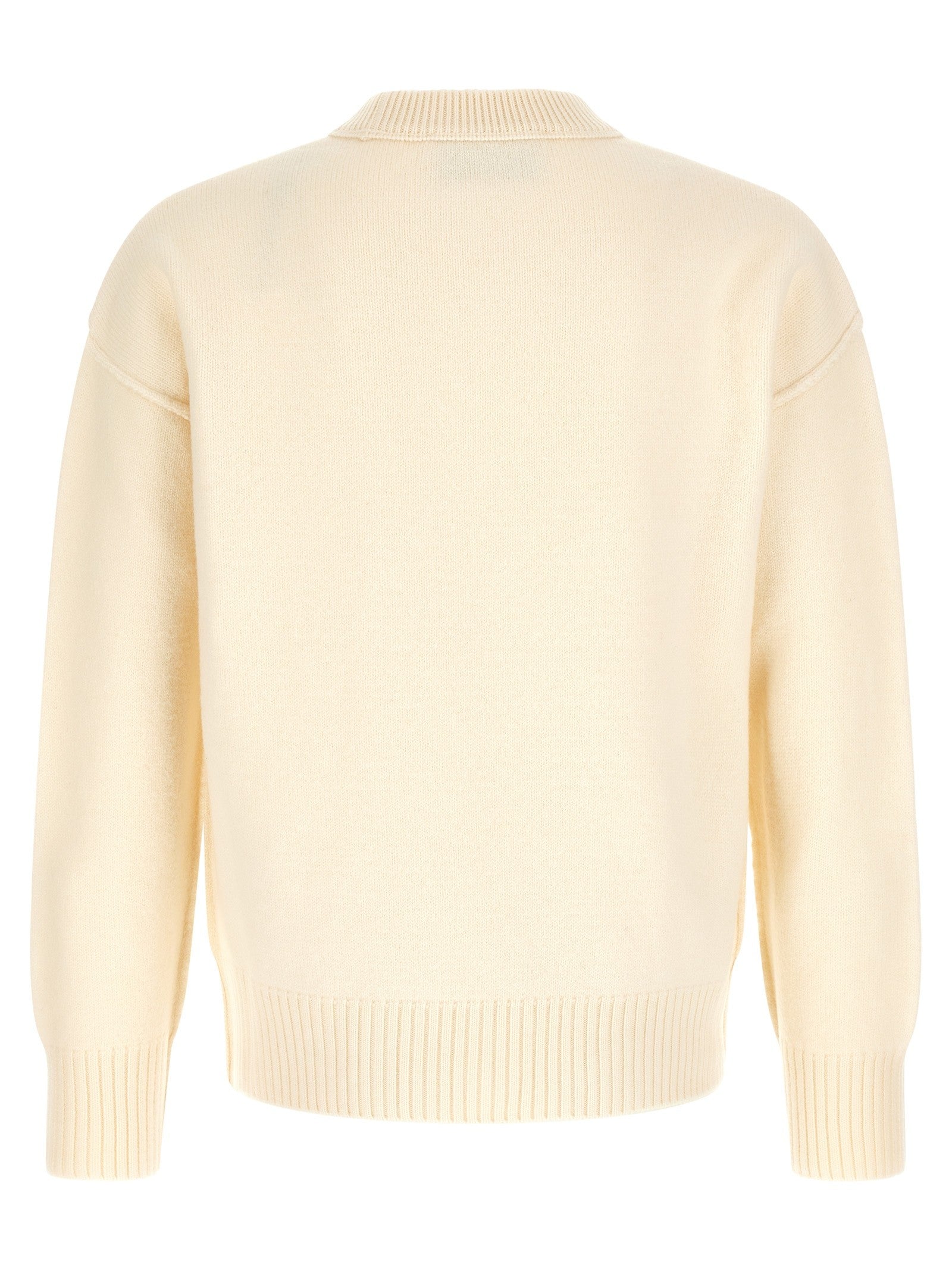 Ami Paris Ami De Coeur Sweater Red
