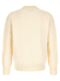 Ami Paris Ami De Coeur Sweater Red