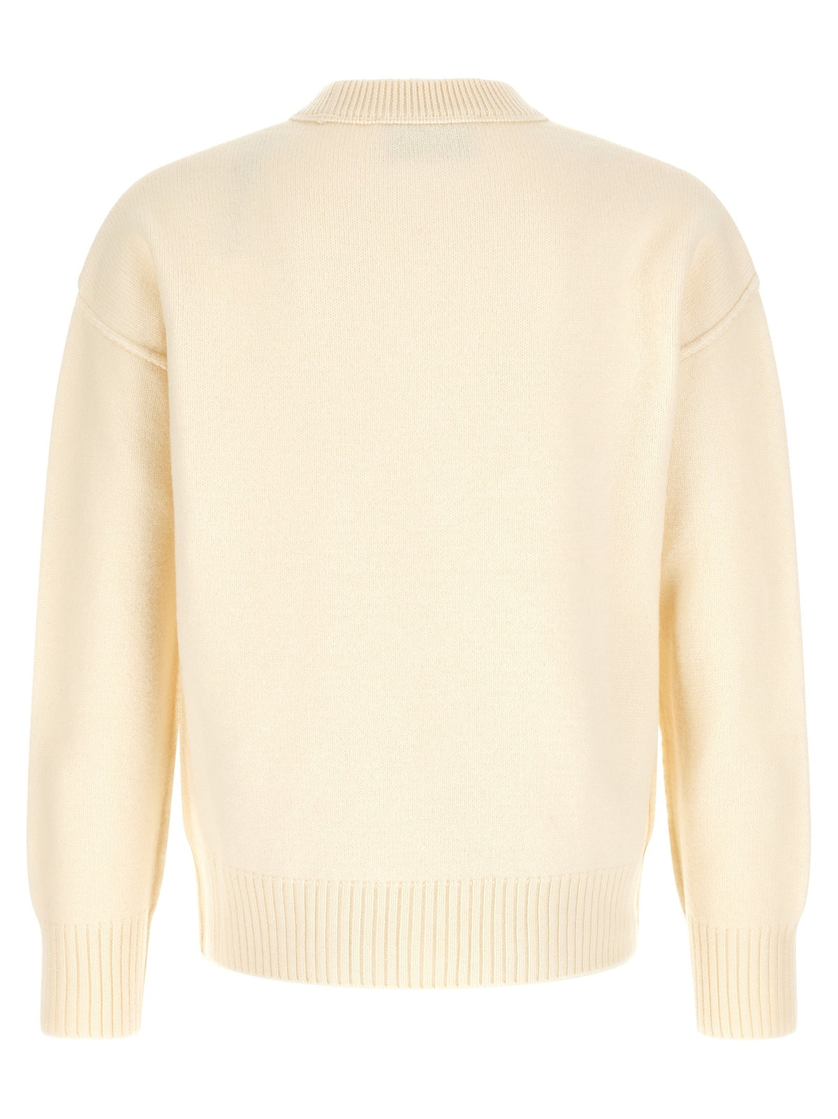 Ami Paris Ami De Coeur Sweater White, view 2