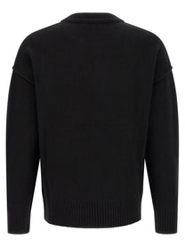 Ami Paris Ami De Coeur Sweater Black