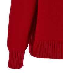 Ami Paris Ami De Coeur Sweater Red