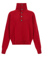 Ami Paris Ami De Cœur Sweater Red