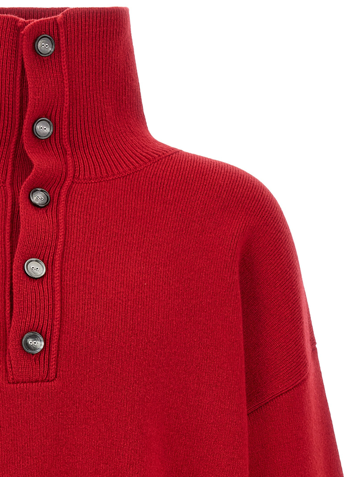 Ami Paris Ami De Cœur Sweater Red, view 3