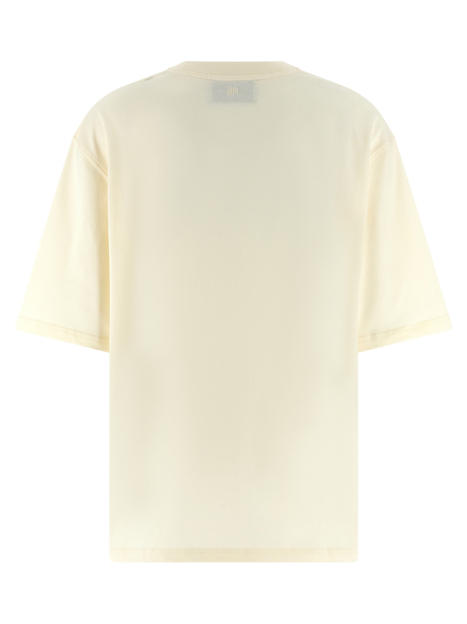 Ami Paris Ami De Coeur Shirt Beige