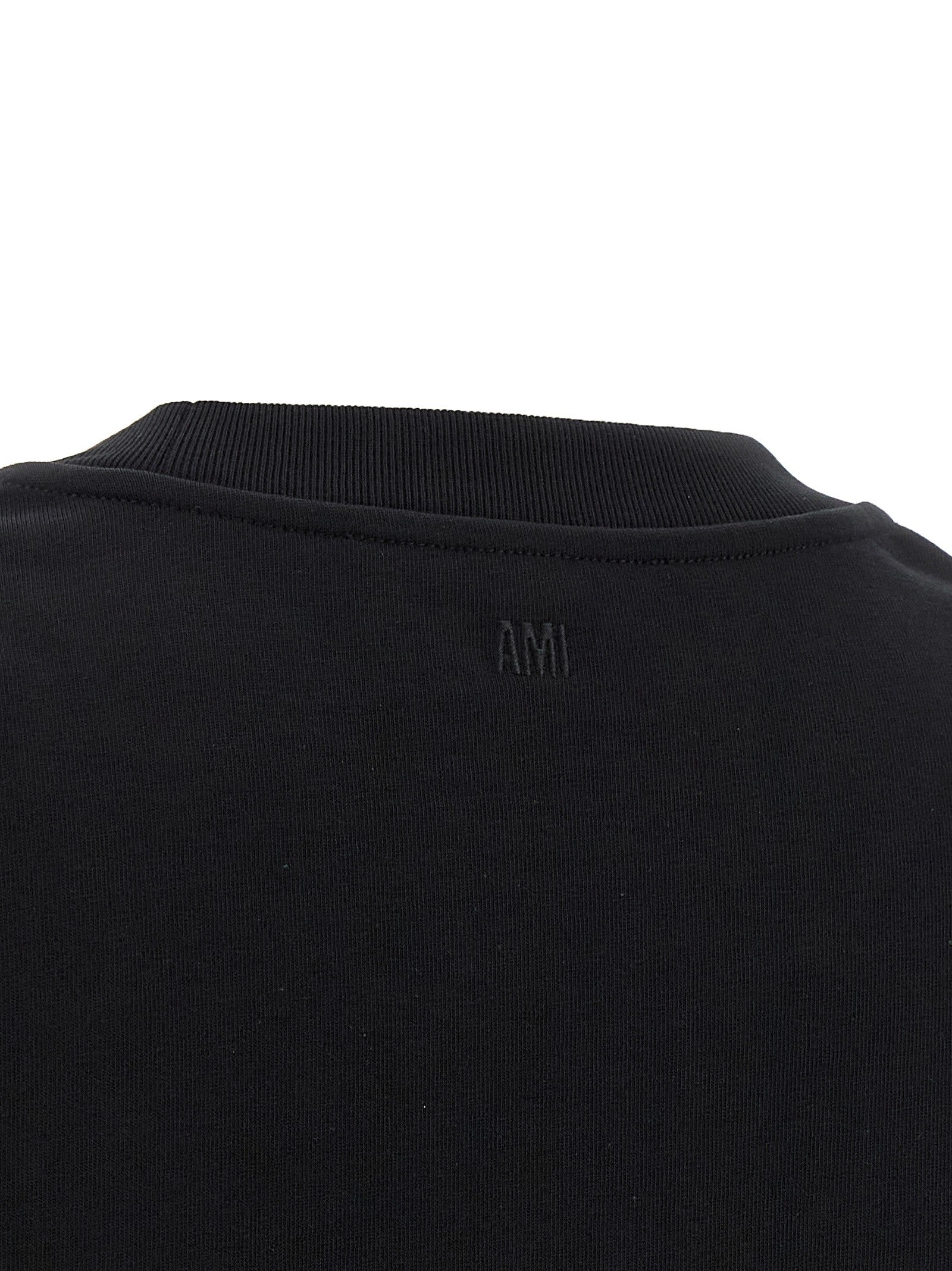Ami Paris Ami De Coeur Shirt Black
