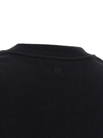 Ami Paris Ami De Coeur Shirt Black