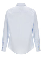Ami Paris Ami De Coeur Blue Stripes Shirt Blue, view 2