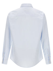 Ami Paris Ami De Coeur Blue Stripes Shirt Blue, view 2