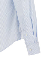 Ami Paris Ami De Coeur Blue Stripes Shirt Blue, view 4