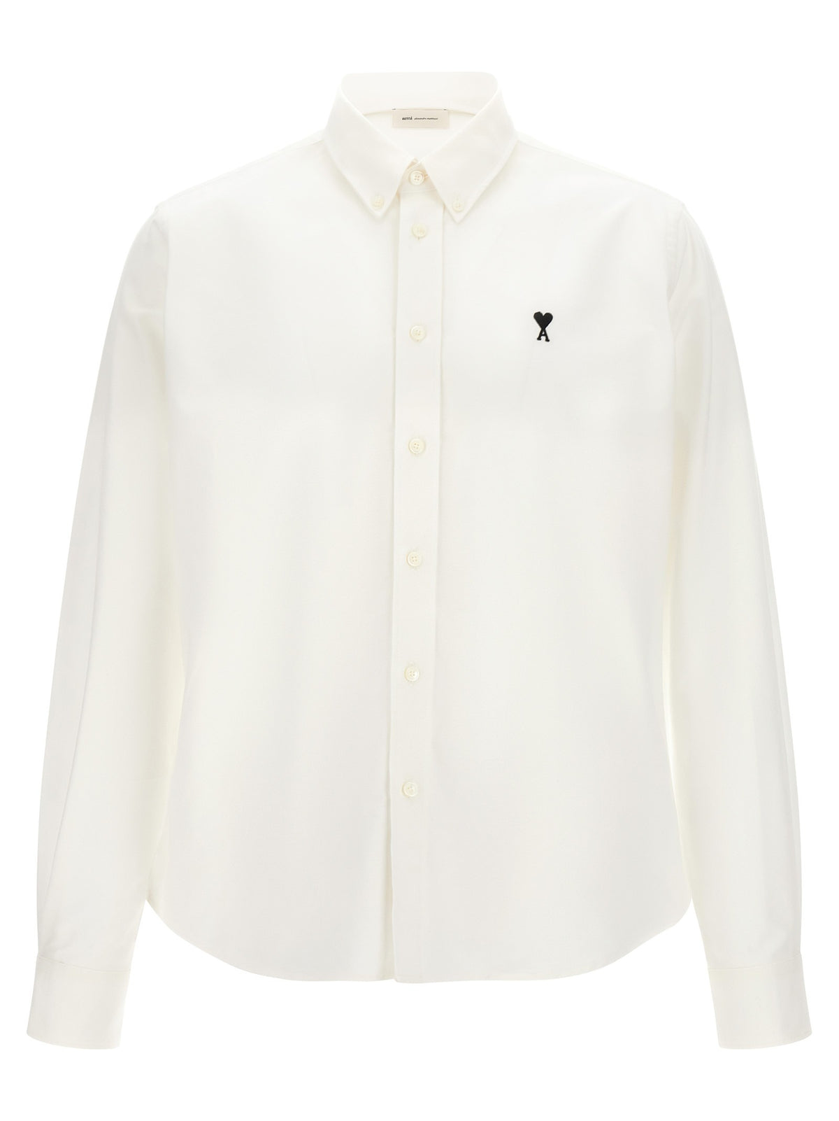 Ami Paris Ami De Coeur Oxford Cotton Shirt White