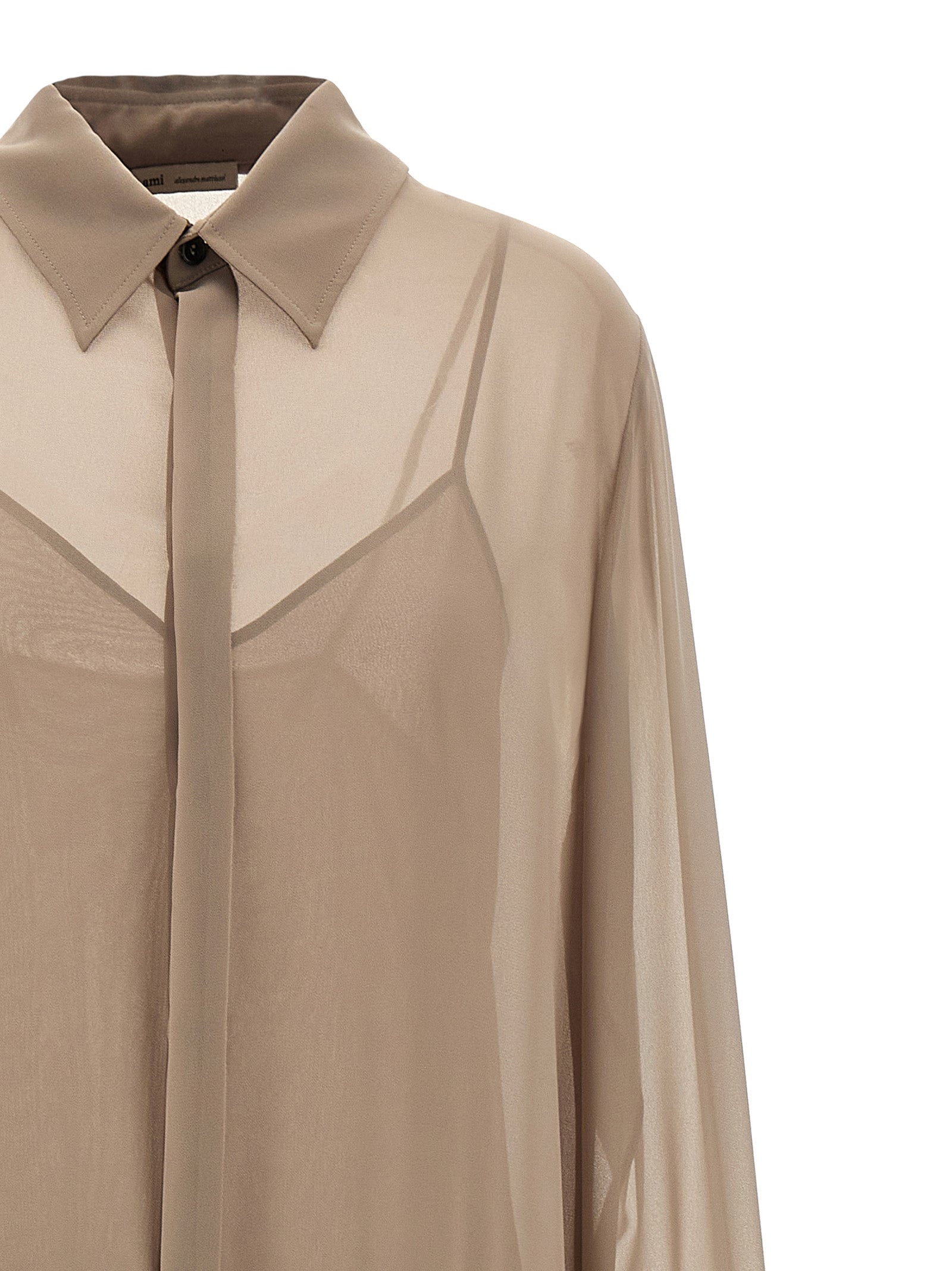 AMI PARIS - AMI PARIS - ’Pleated Midi’ dress - Women’s Clothing