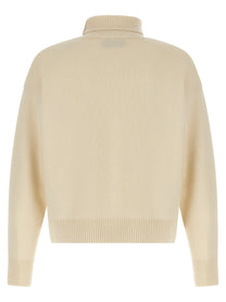 AMI PARIS - AMI PARIS - ’Matis’ turtleneck sweater - Men’s Knitwear