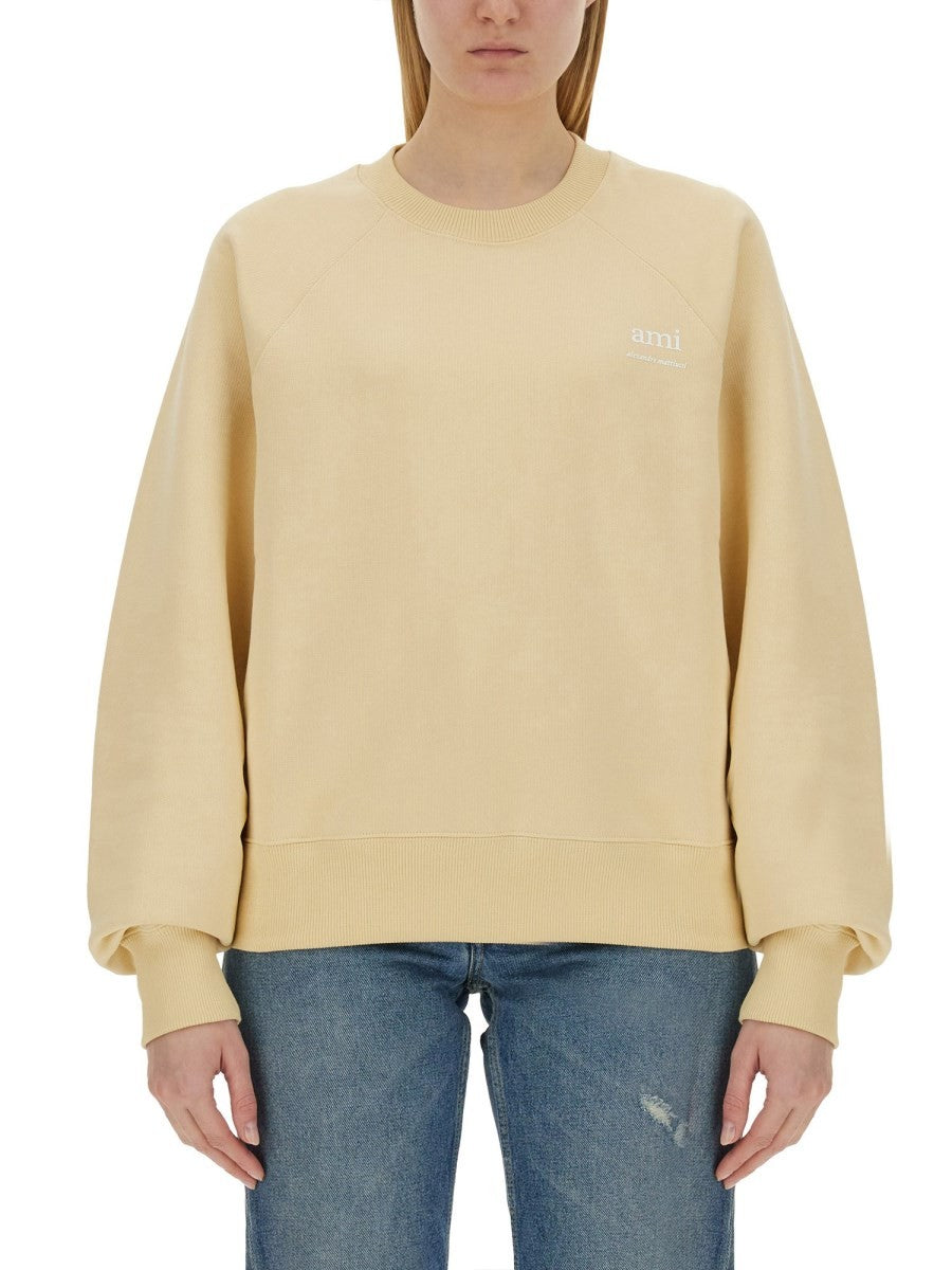 AMI PARIS - Sweatshirt With Logo - Home-&gt;Unisex-&gt;Clothing-&gt;Sweatshirts