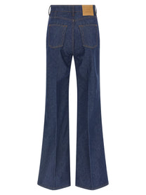 AMI PARIS - AMI PARIS - Flared leg jeans - Women’s Bottoms