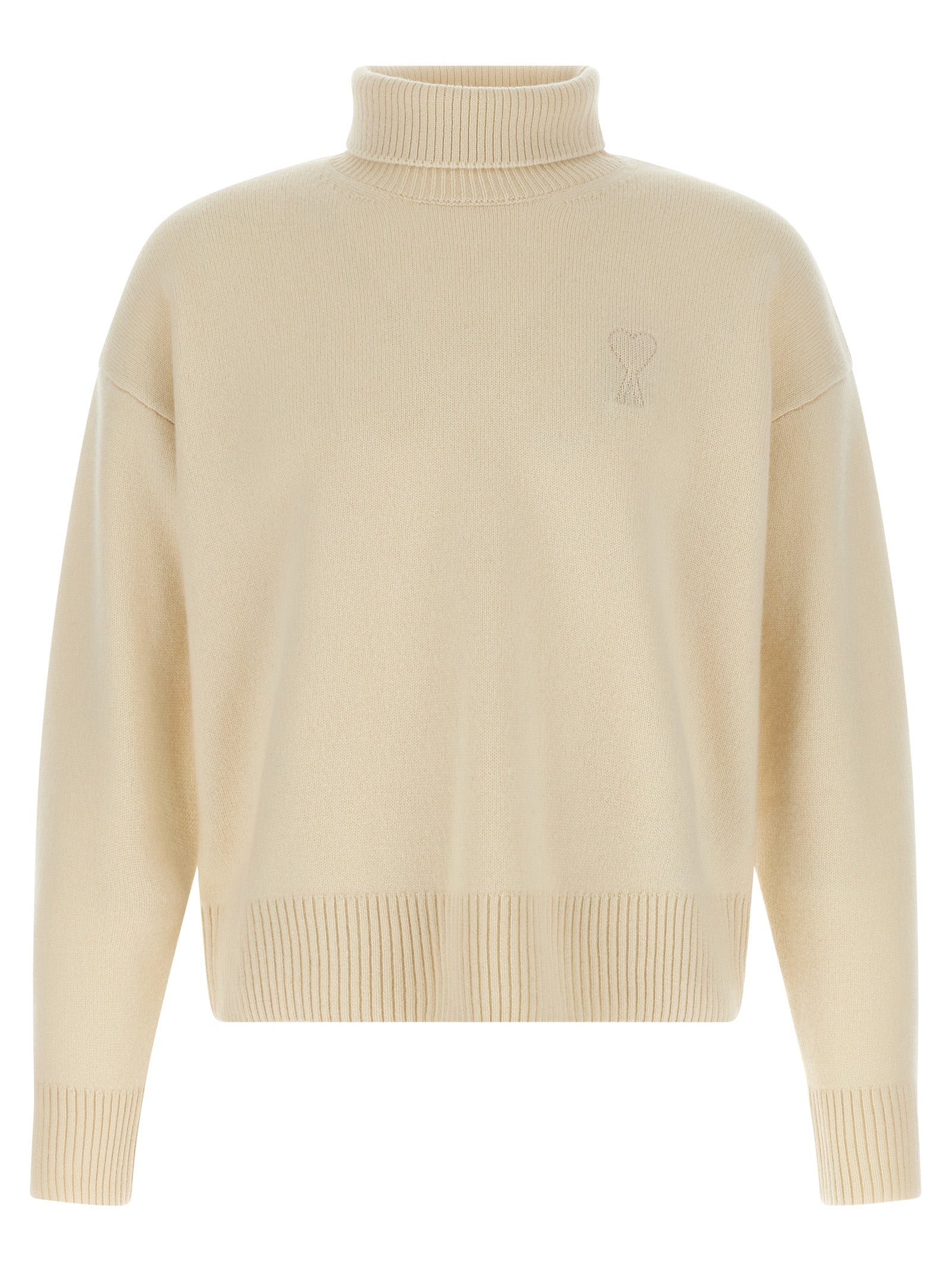 AMI PARIS - AMI PARIS - ’Matis’ turtleneck sweater - Men’s Knitwear