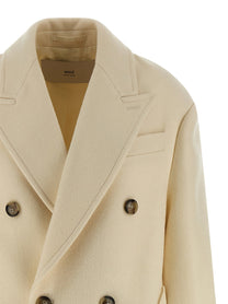 AMI PARIS - AMI PARIS - Double-breasted coat - Women’s Outerwear