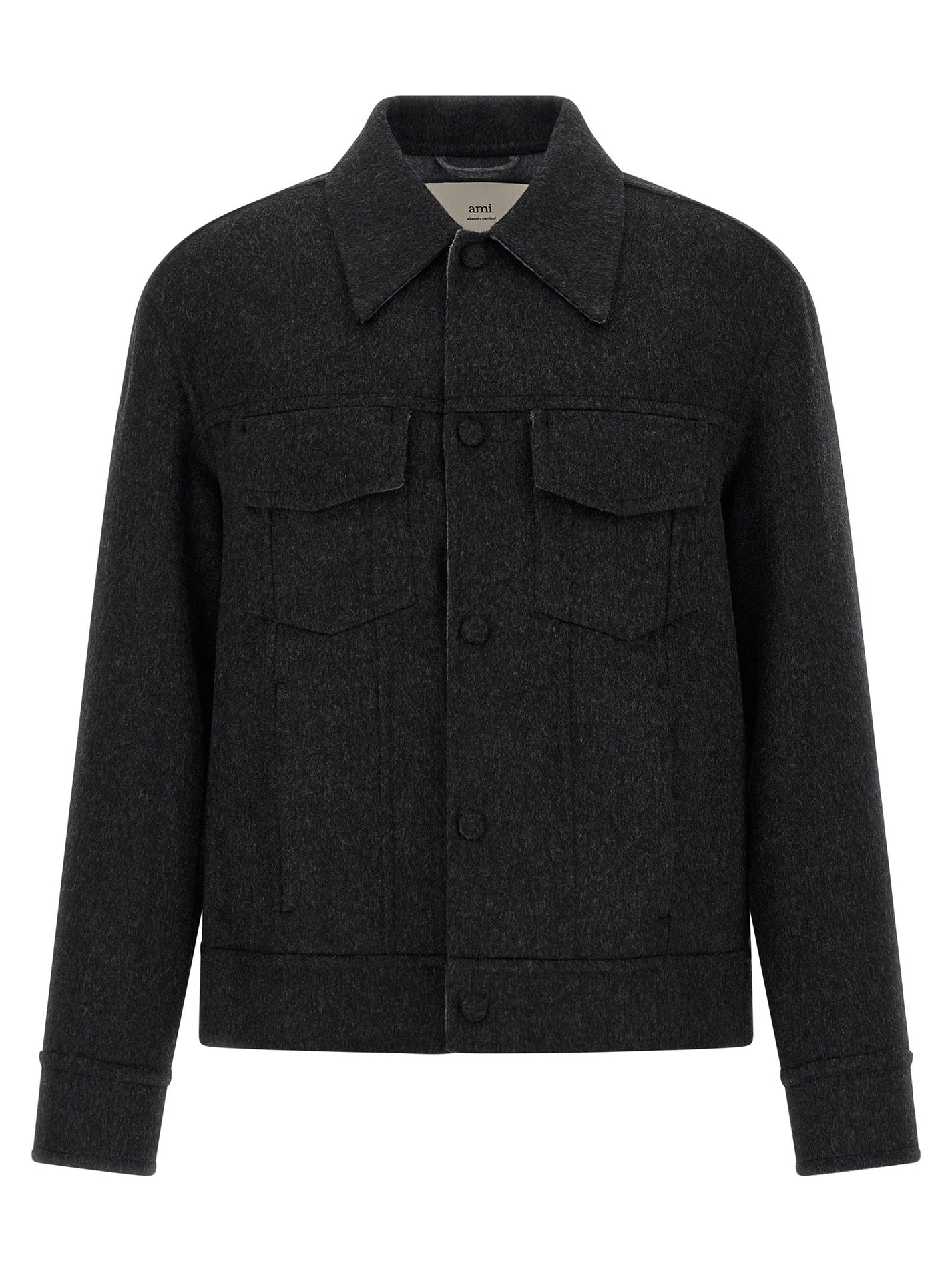 AMI PARIS - AMI PARIS - Lenci cloth overshirt - Men’s Outerwear