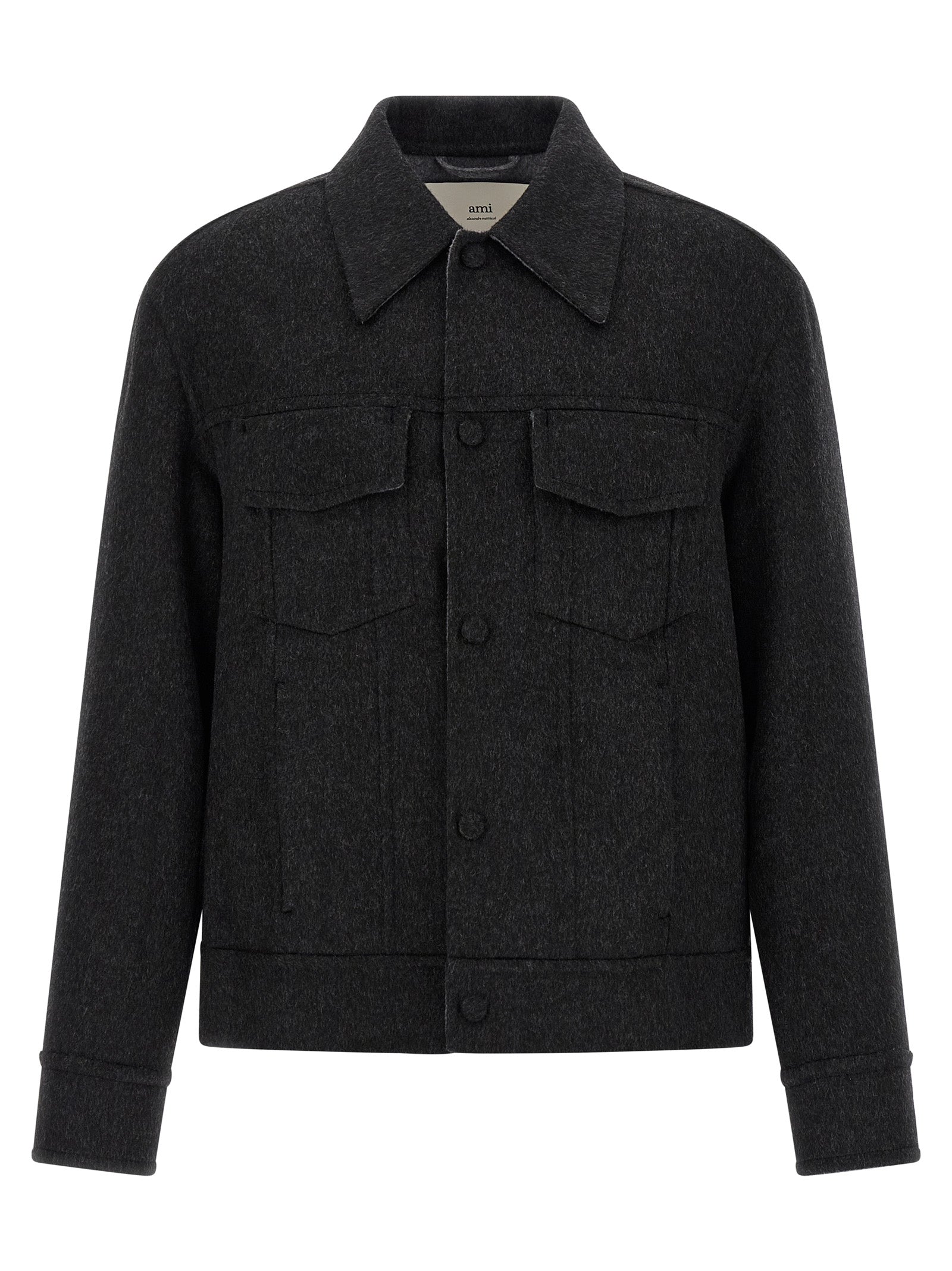 AMI PARIS - AMI PARIS - Lenci cloth overshirt - Men’s Outerwear