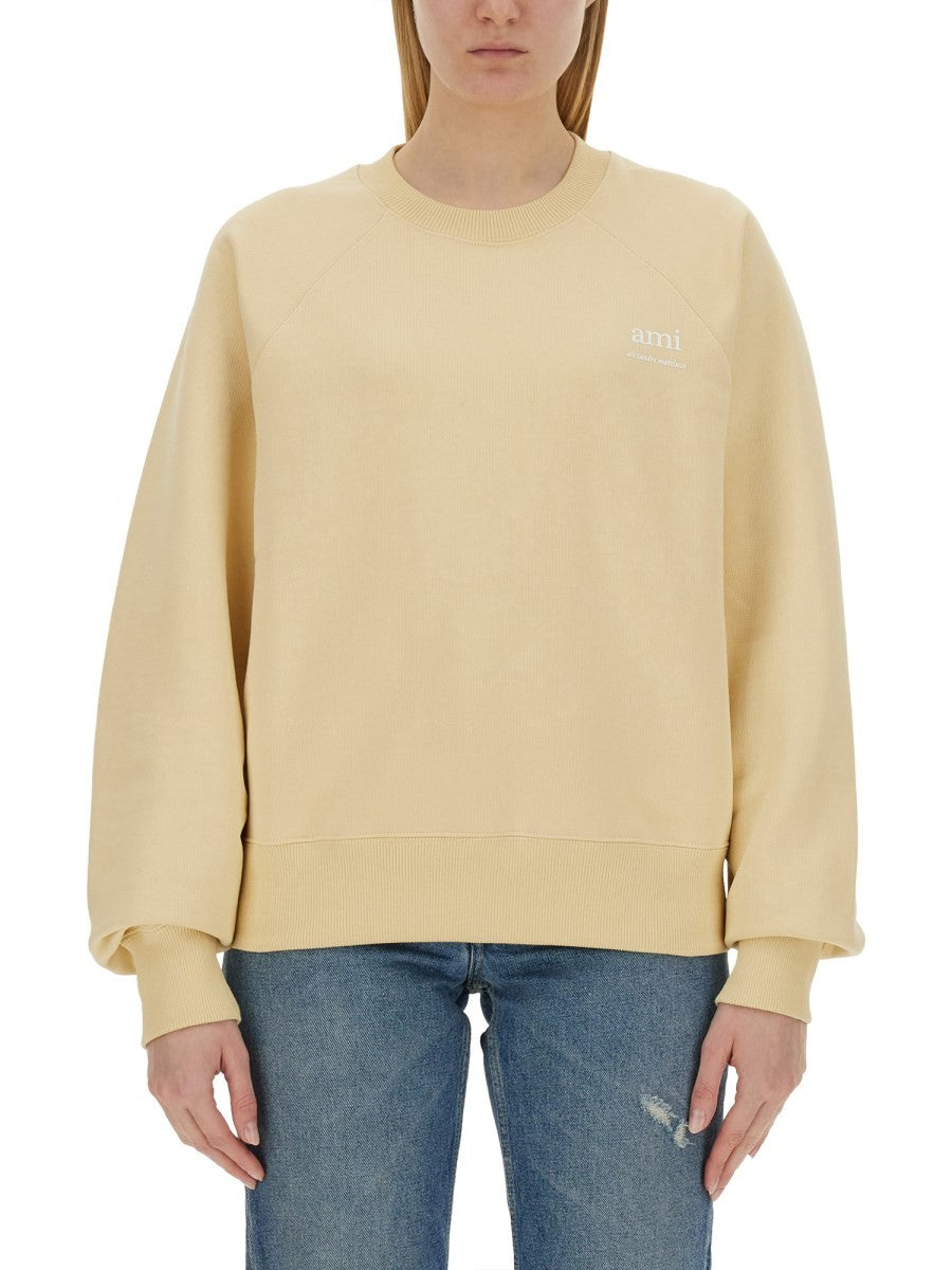AMI PARIS - Sweatshirt With Logo - Home-&gt;Unisex-&gt;Clothing-&gt;Sweatshirts