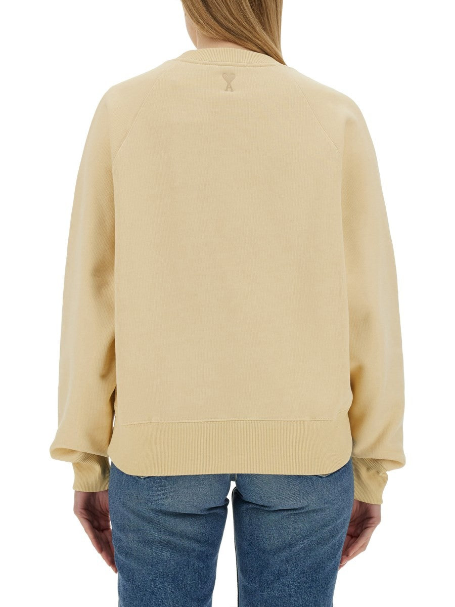 AMI PARIS - Sweatshirt With Logo - Home-&gt;Unisex-&gt;Clothing-&gt;Sweatshirts