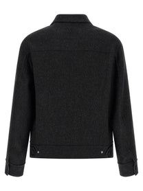 AMI PARIS - AMI PARIS - Lenci cloth overshirt - Men’s Outerwear