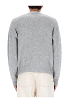 Ami Paris Men's Alpaca Sweater Grey, view 3