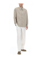 Ami Paris Men's Cotton Shirt Beige, view 2