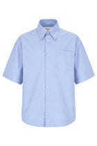 Ami Paris Men's Cotton Shirt Blue