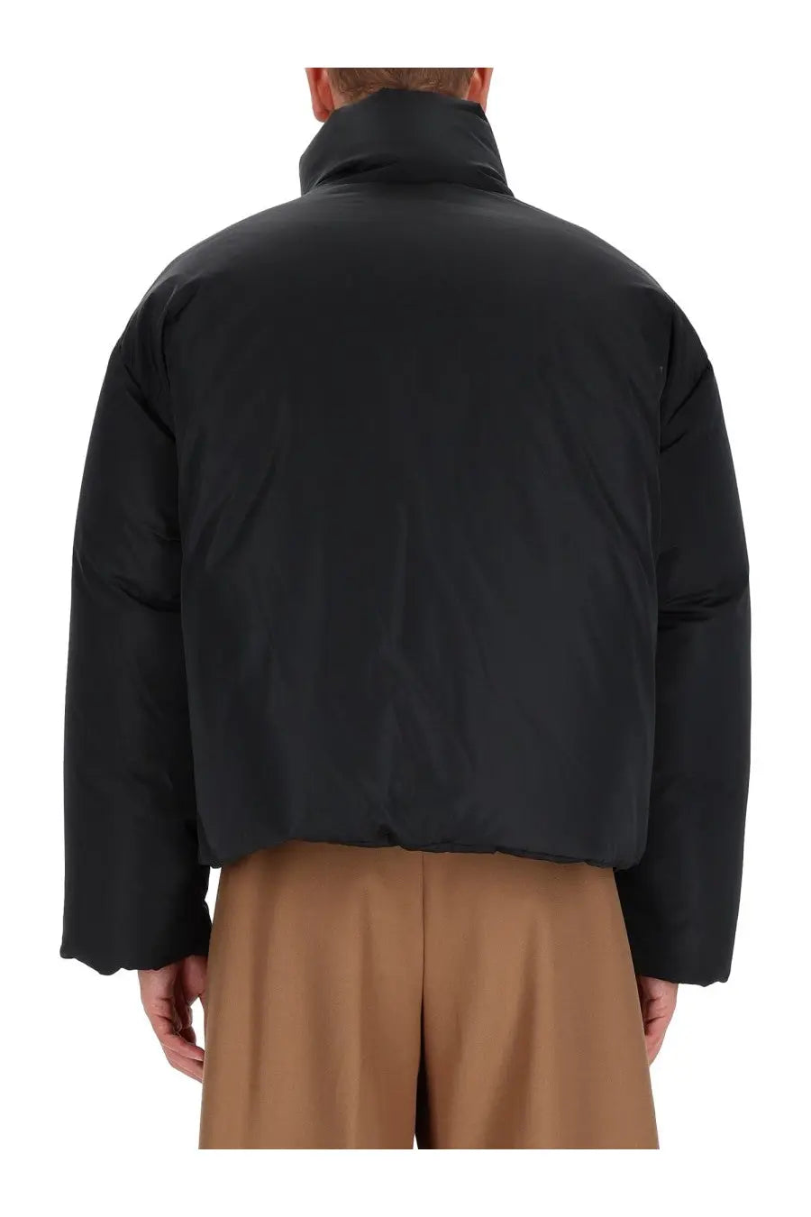 Ami Paris Men's Ami DE Coeur Down Jacket Black, view 4