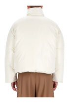 Ami Paris Men's Ami DE Coeur Down Jacket White, view 3